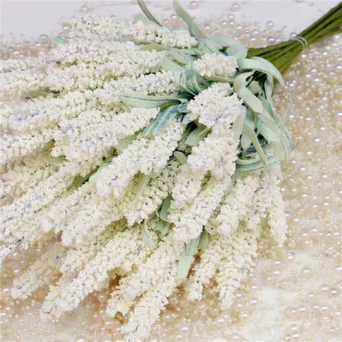 43cm 12heads Bouquet Lavender Bunga Artificial For Wedding 43cm 12heads Bouquet Lavender Bunga Artificial For Wedding