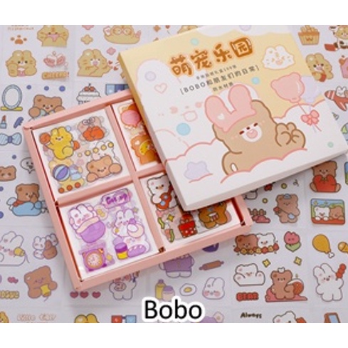 

1 Lembar Stiker Sweet Bobo Stiker Kartun Anak Stiker Lucu Kekinian