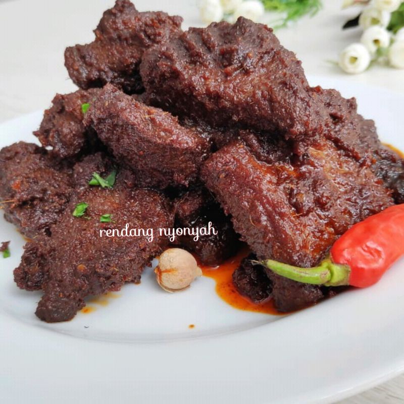 

RENDANG SAPI NYONYAH, KEMASAN 500GR