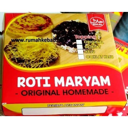 

Order Langsung DUS / KEMASAN / BUNGKUS MARYAM / CANE / PIZZA 1 Pack 50 Pcs Diskon