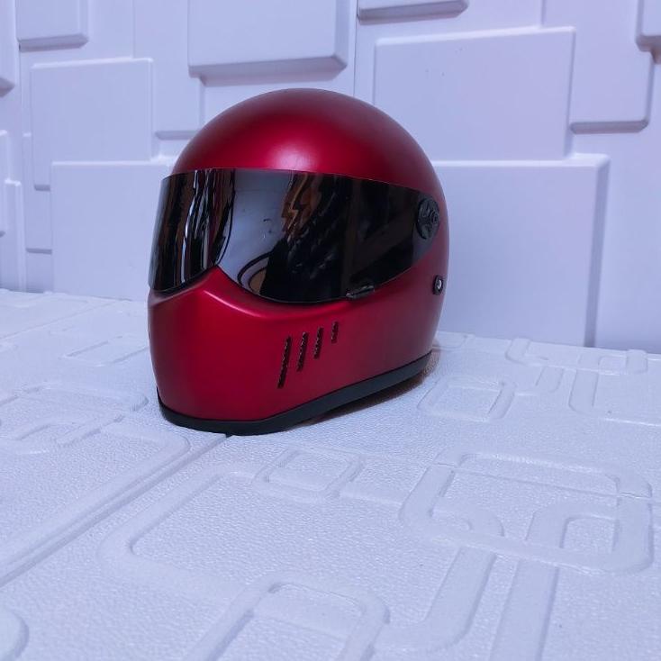 (TERPERCAYA) HELM CUSTOM BANDIT SIMPSON CL RETRO FULL FACE