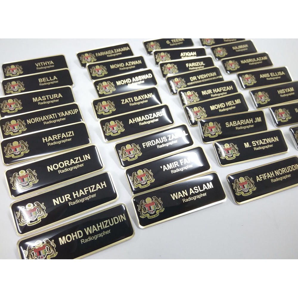 

name tag custom