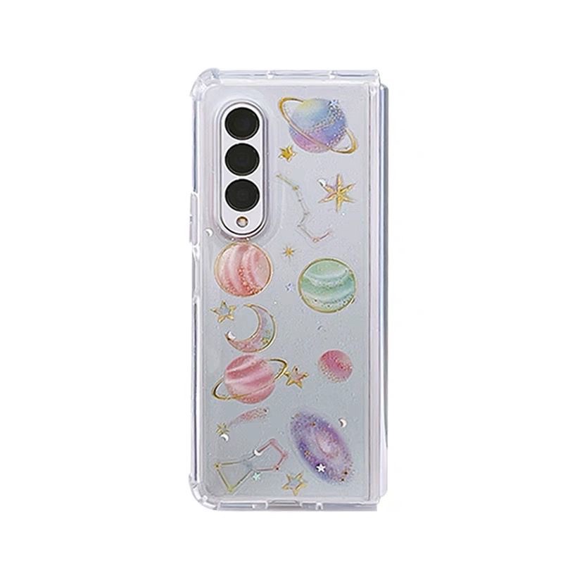 Galaxy Glitter Case Zlip 3 Zfold 2 Zflip3 Zflip2 Z Flip