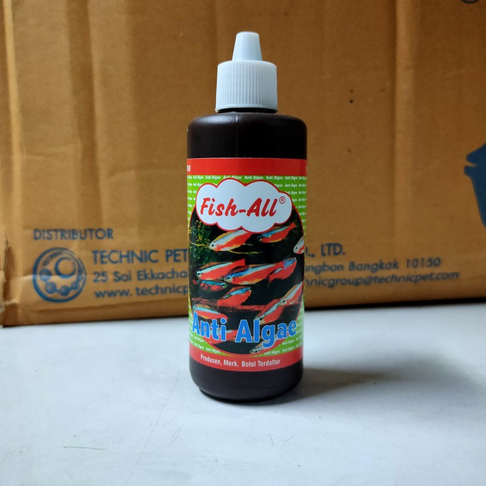 Fish All Anti Algae pembasmi lumut aquarium dan kolam 100 ml