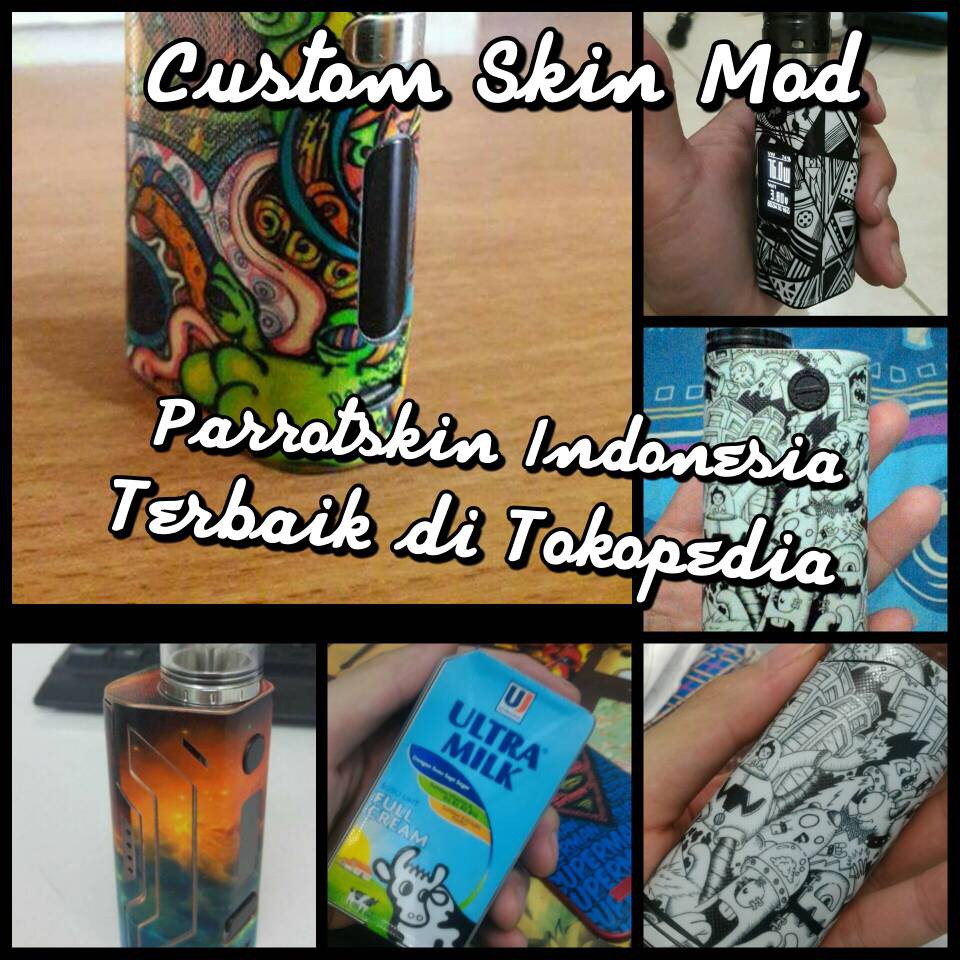 Garskin skin Sticker Custom untuk pembayaran via hp android