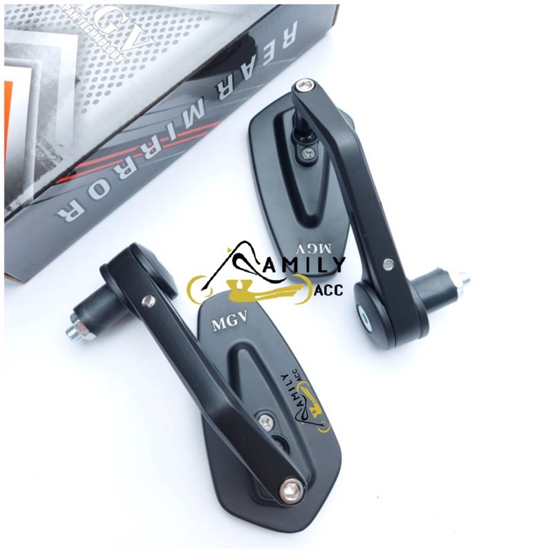 SPION JALU OVAL BAR END FULL CNC MGV REPLIKA RIZOMA MOTOR UNIVERSAL NMAX AEROX PCX LEXI MIO VARIO