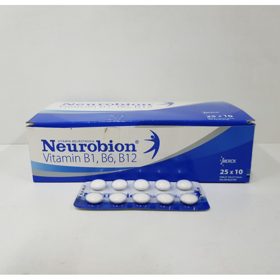 Neurobion tablet Putih 1strip isi10 tablet