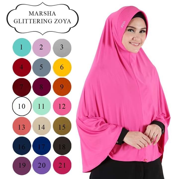 Bergo Zoya Marsha Glittering