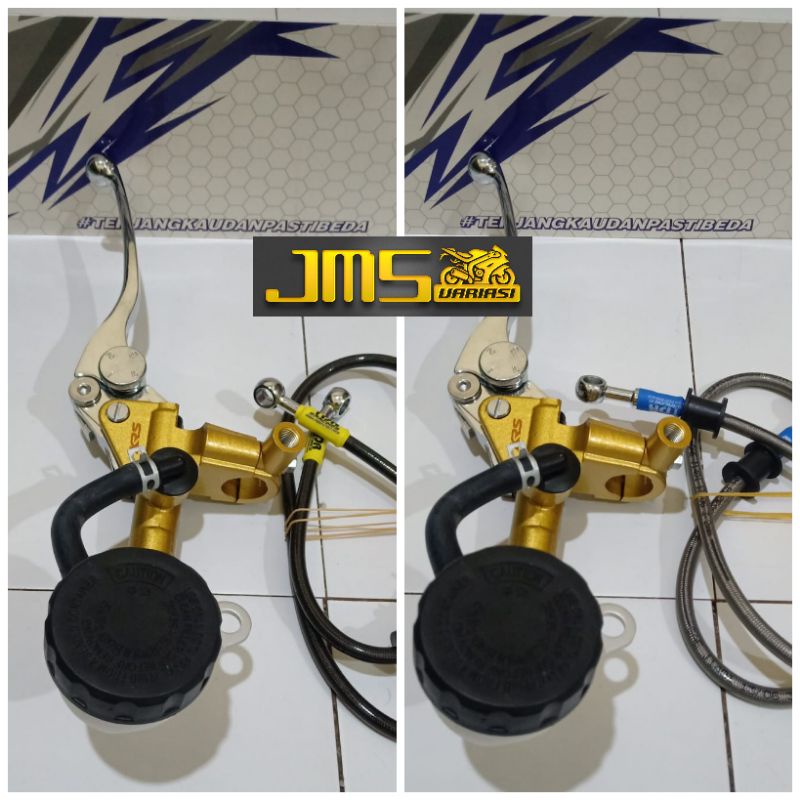 master rem krs original plus selang tdr racing universal klx crf wr155 Vixion cbr gsx ninja R15 Mio soul beat vario125/150/160 aerox nmax Scoopy MX fu