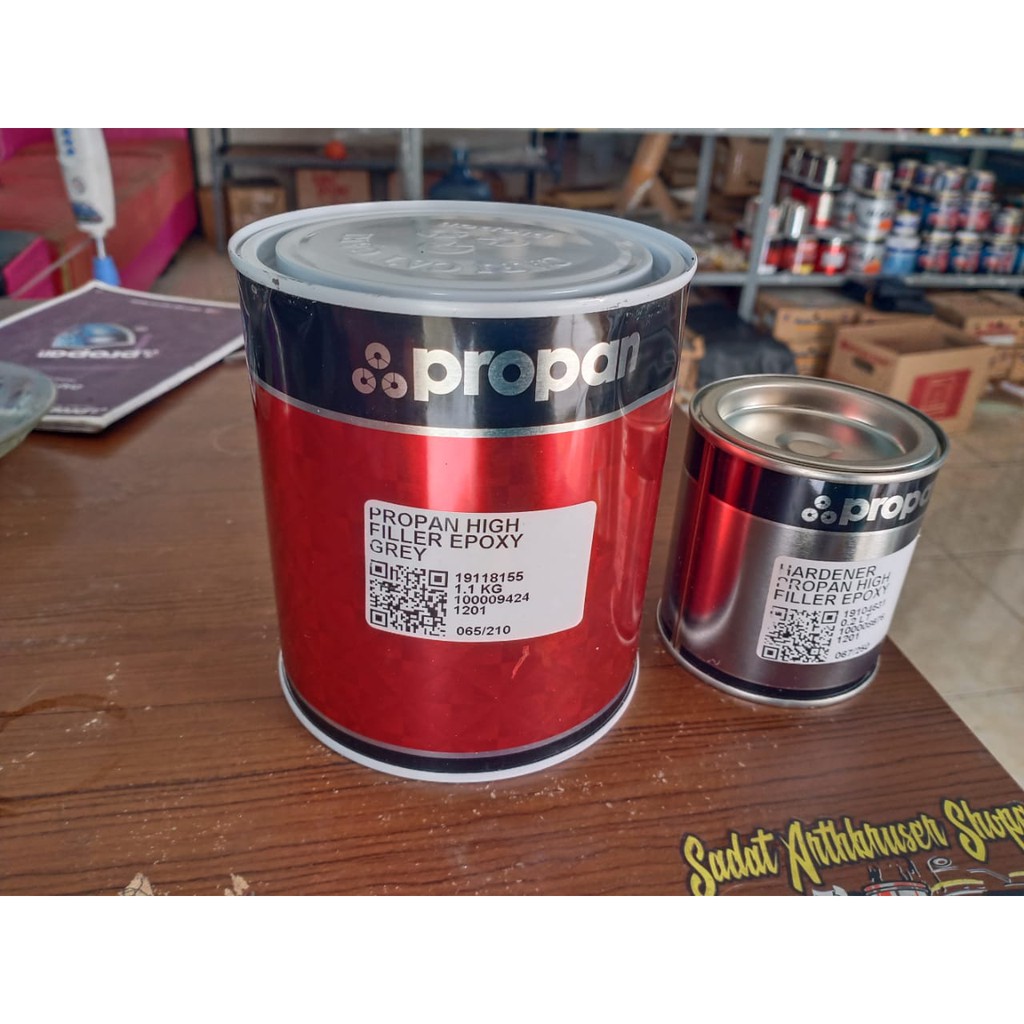 Epoxy Propan High Filler 2 Komponen Cat Anti Karat 1KG
