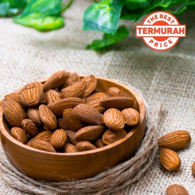 

0Roasted Almond Whole 1kg (Almond Panggang / Matang) Ukuran Besar 27-3