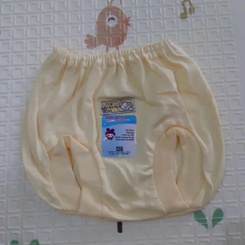 3 Pcs CELANA POP BAYI POLOS BABY MOCHA