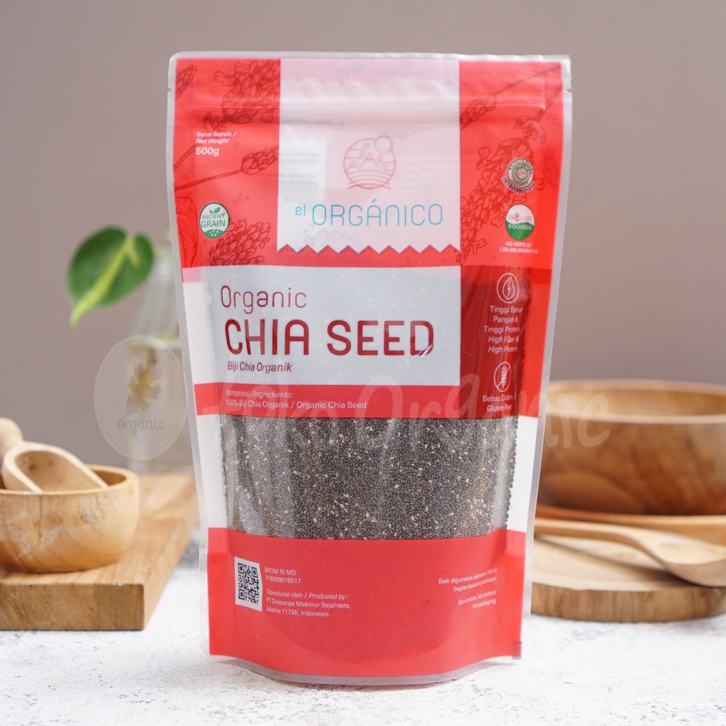 

Organic Chia seed 500gr - El Organico