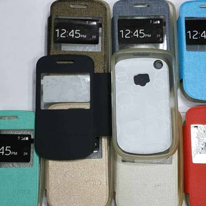 BLACKBERRY 9300 / GEMINI 3G sarung flip cover ume/ sarung model buku