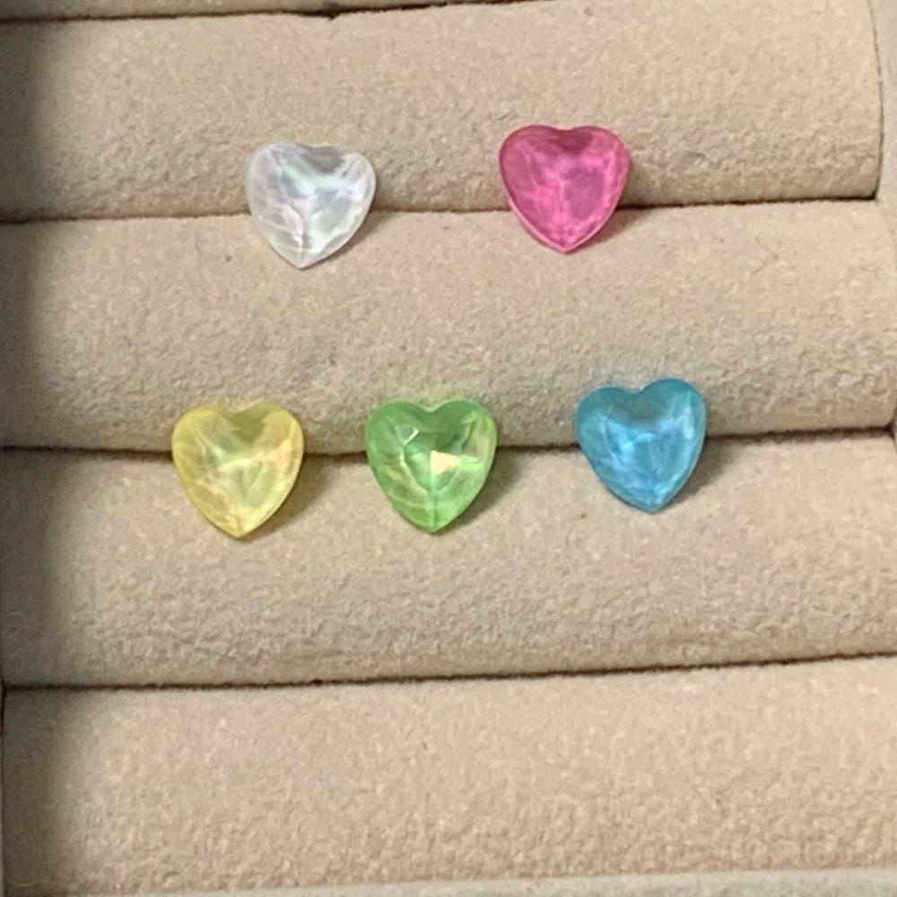 AUGUSTINA Agustina Nail Art Rhinestones Aurora 10 Pcs Mocha Wanita Membuat Perhiasan Permata Menunjuk Bawah Shiny Kristal Nail Charms