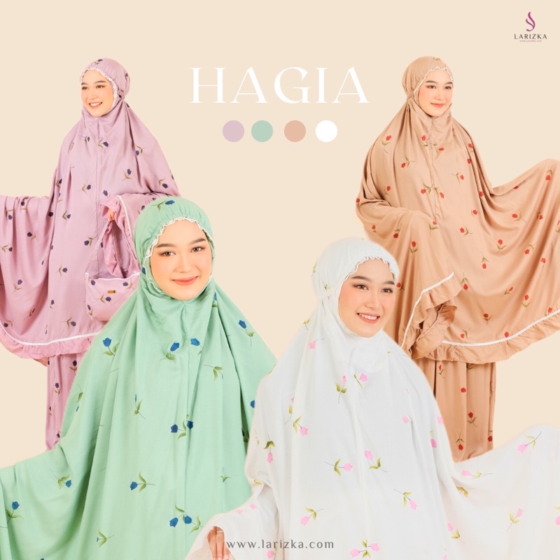 Mukena Hagia - Mukena Larizka