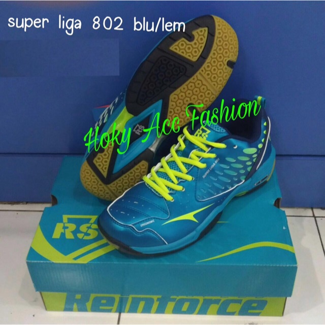Sepatu Badminton RS Super Liga 802 Original