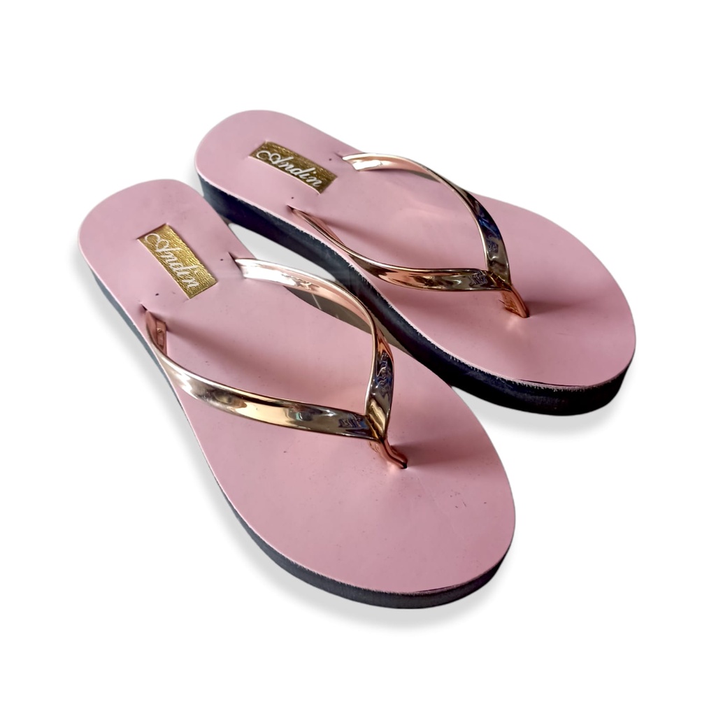 SANDAL ANDIEN WEDGES JEPIT WANITA TERBARU | SENDAL ANDIN HAK TINGGI | SANDAL JEPIT ANDIN