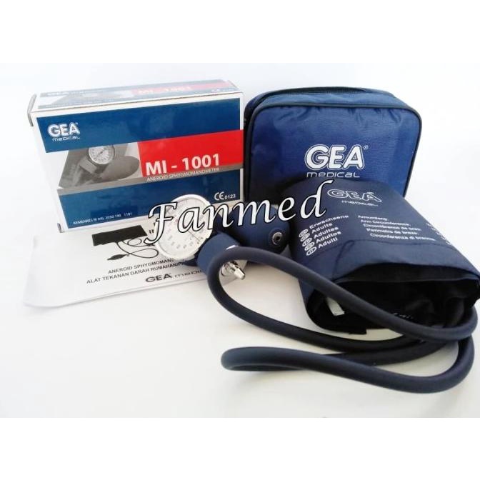Tensi Tensimeter Jarum Analog Aneroid Shpygmomanometer Gea Medical