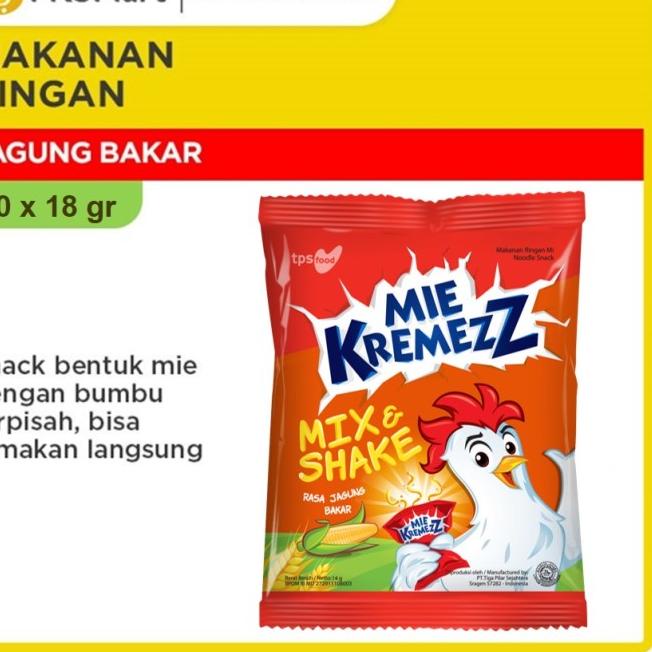 

♪ Mie Kremez Jagung Bakar 25gr ☎