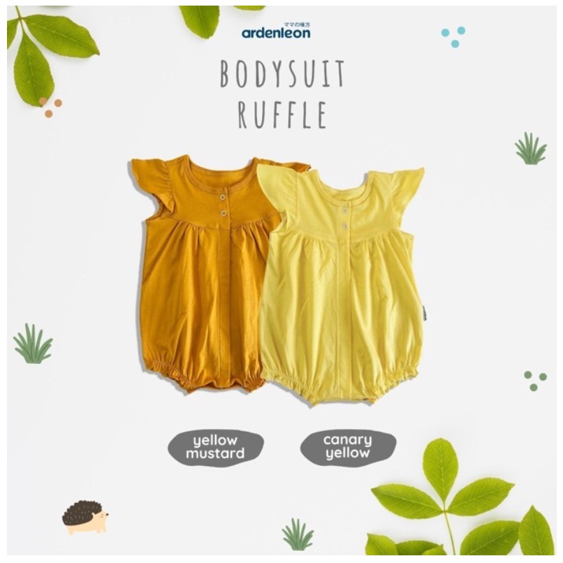 ARDENLEON  Bodysuit Ruffle 6 bulan - 3 Tahun CBKS