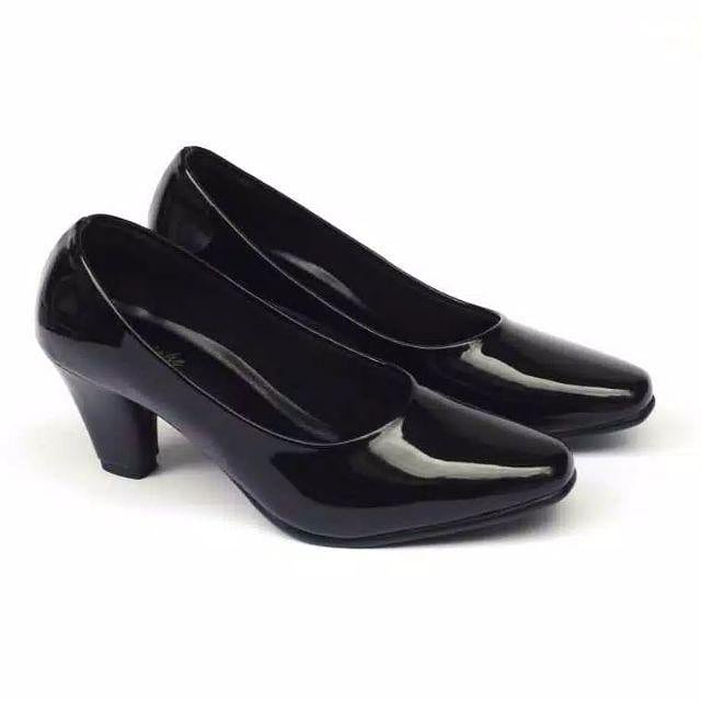 sepatu wanita heels/sepatu heels/heels 7cm/sepatu formal/sepatu pantofel.