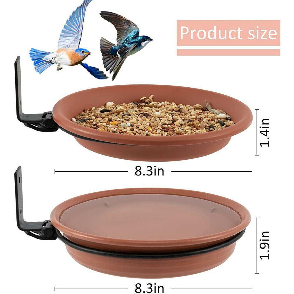 Solighter Bird Feeder Kreatif Dengan Stand Feeder Station Dipasang Di Dinding