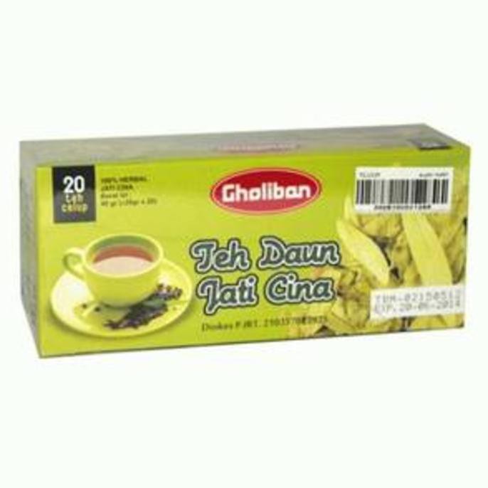 

Teh Celup Herbal Jati Cina Gholiban