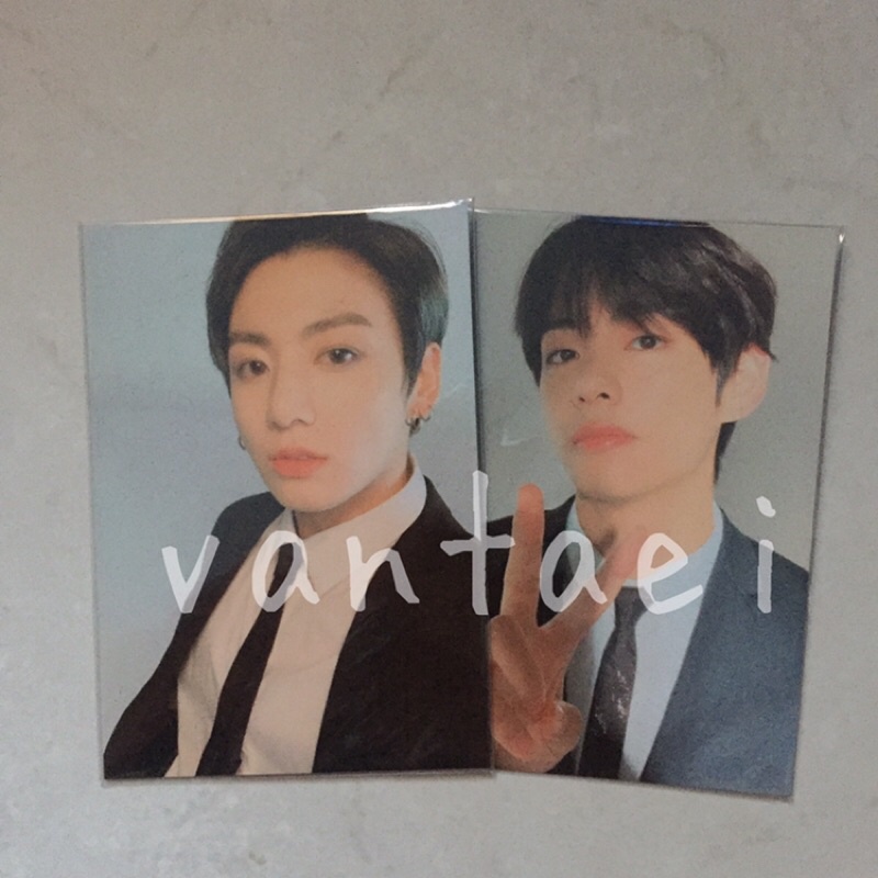 PHOTOCARD PC PB BBC BTS JUNGKOOK JK V TAEHYUNG