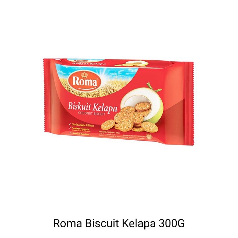 

Roma biscuit kelapa 300gr