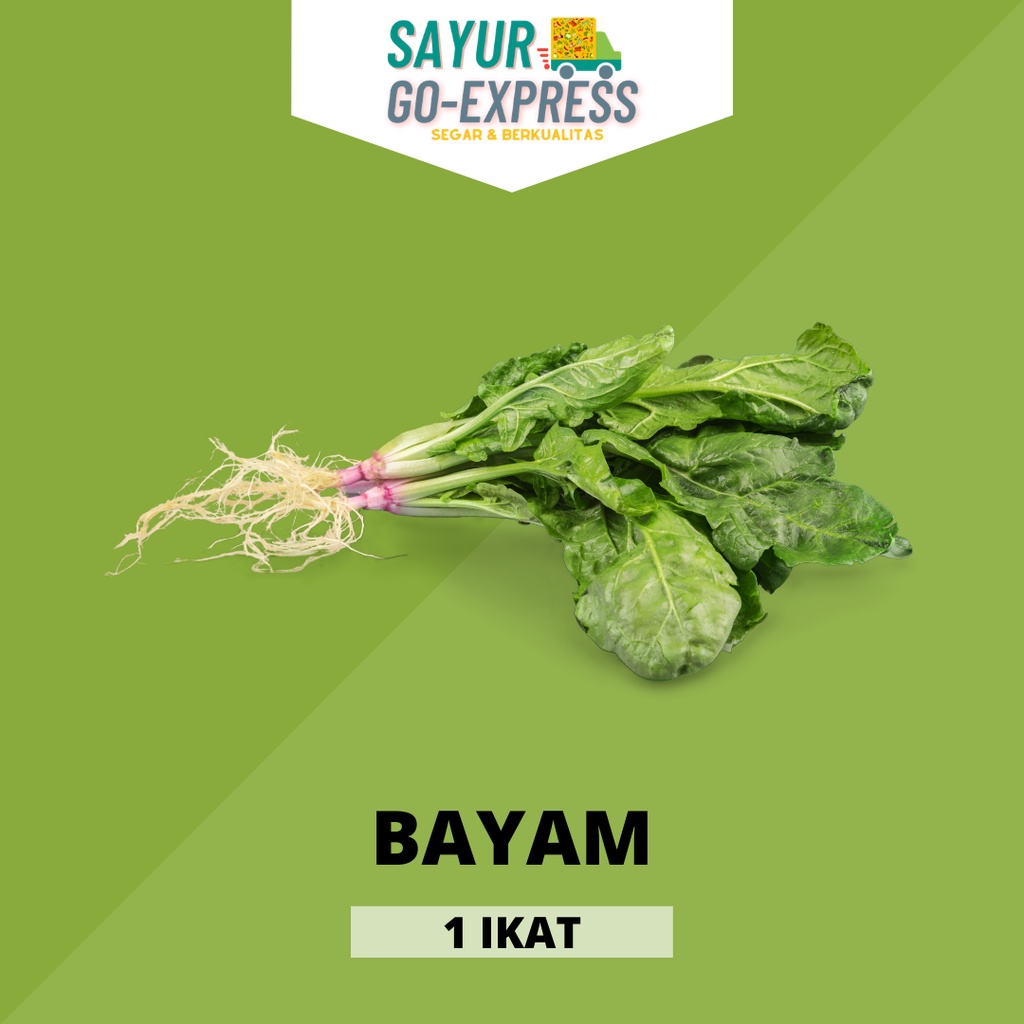 

daun bayam segar fresh