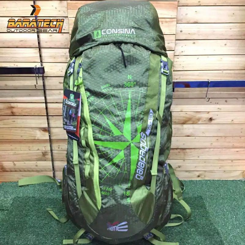 TAS RANSEL CARRIER GUNUNG HIKING CAMPING TREKKING TRAVELLING ULTRALIGHT ORIGINAL CONSINA GALAPAGOS