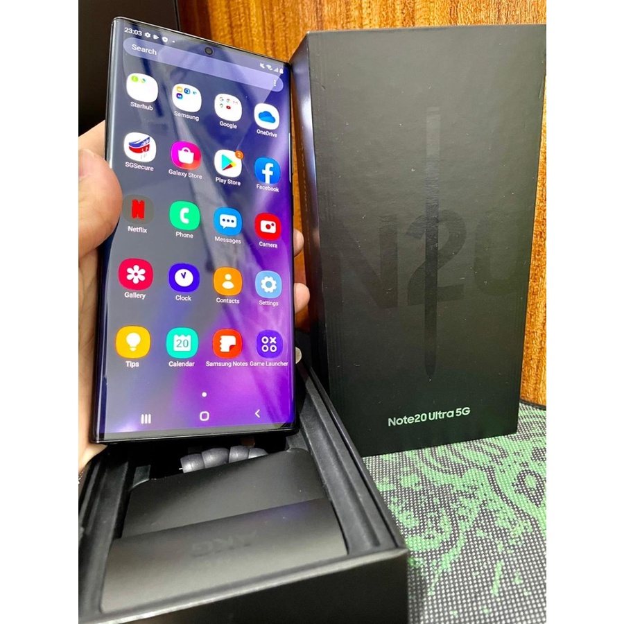 Samsung Galaxy Note 20 Ultra 5G 256GB RAM 12GB | MULUS - NORMAL 100%