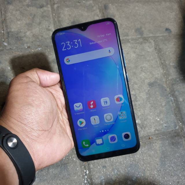 Handphone Hp Vivo Y15 4 64 Second Seken Bekas Murah Shopee Indonesia 