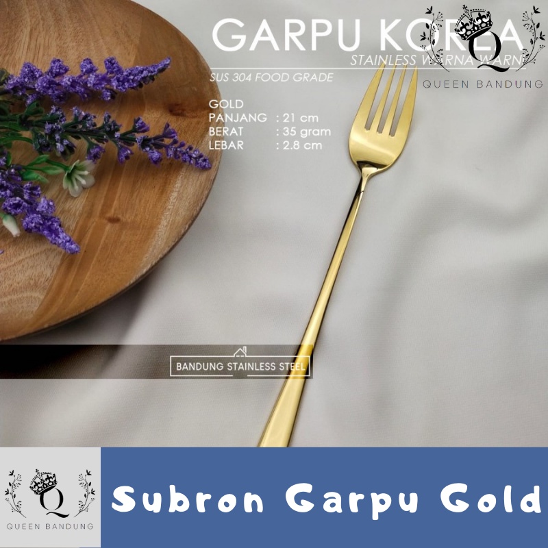 Subron Garpu Rainbow Rosegold Stainless Steel