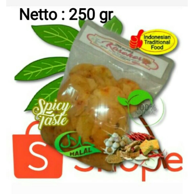 

250gram COMRING KASOHOR Khas Bandung - Rasa PEDAS Kemasan