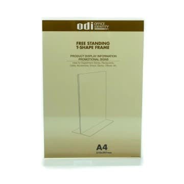 

ODI SIGN HOLDER ACRYLIC VERTIKAL T A4 MA17