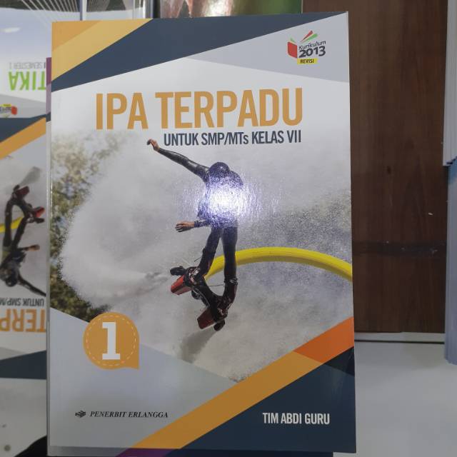 Buku Pelajaran Ipa Terpadu Untuk Smp Mts Kelas Vii 1 7 K13 New Revisi Erlangga Shopee Indonesia