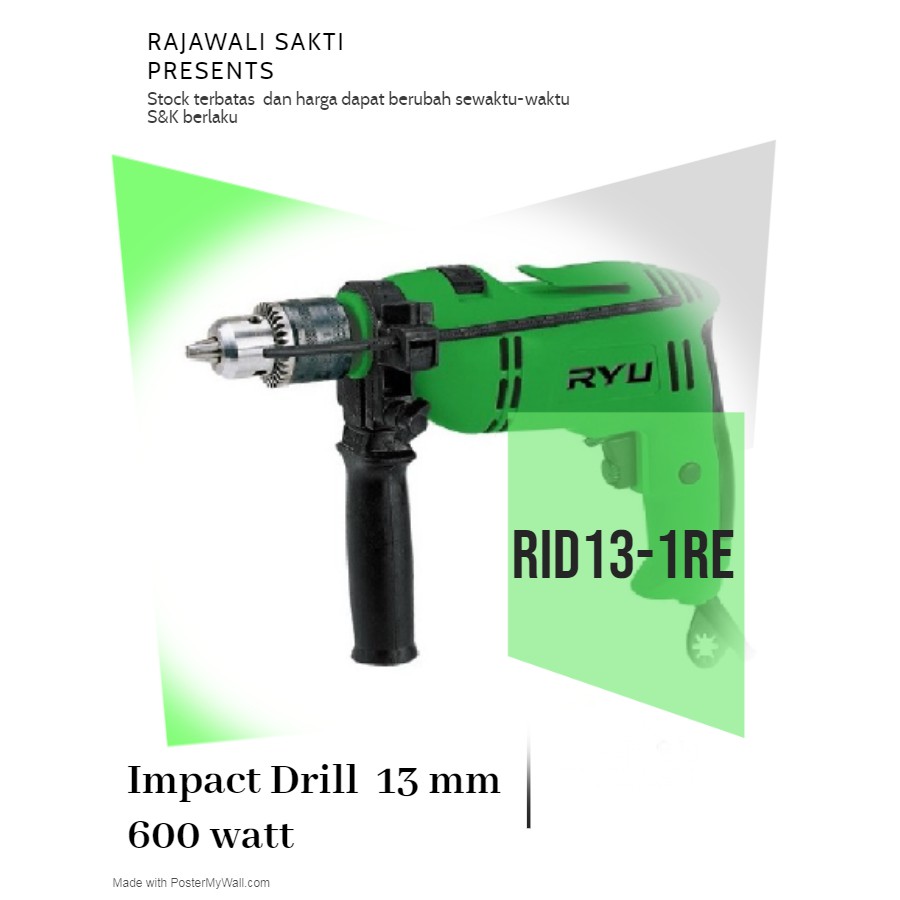 BOR RYU 13 MM RYU RID13-1RE