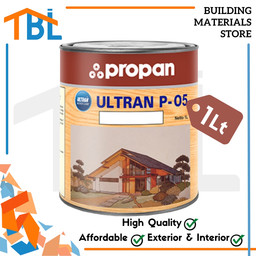 Jual Propan Ultran P Cat Politur Kayu Eksterior Dan Interior Kg