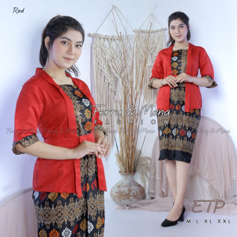 New Pict !!! Set Kebaya ETP Terlaris / Kebaya Kutubaru / Kebaya Floy / Kebaya Dewasa