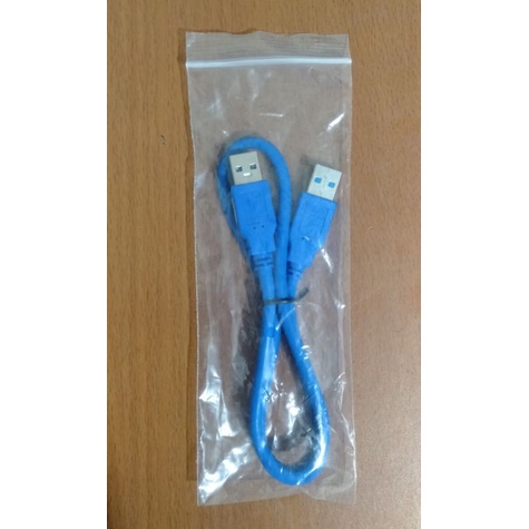 KABEL USB MALE TO MALE 60 CM V 3.0 / MALE MALE  60 CM V3.0