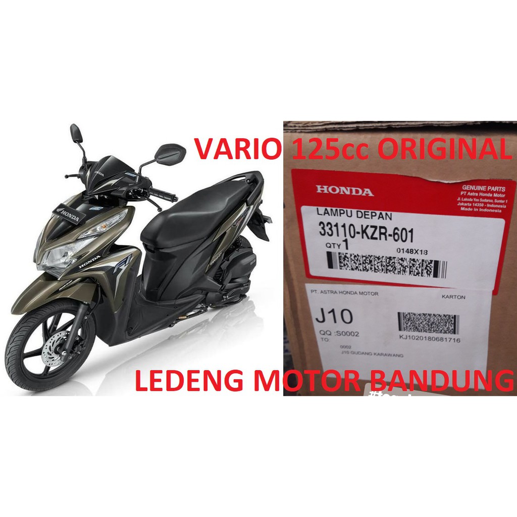 Original Reflektor Vario 125 PGM Fi Headlamp Lampu Depan AHM KZR