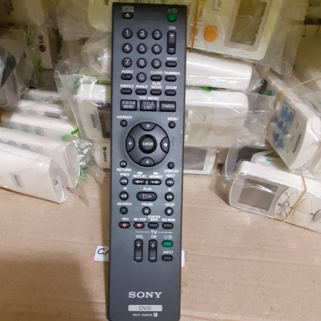 REMOTE REMOT DVD PLAYER SONY RMT-D257A ORI/ORIGINAL ASLI