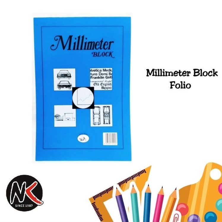 

Buku Millimeter Block Folio