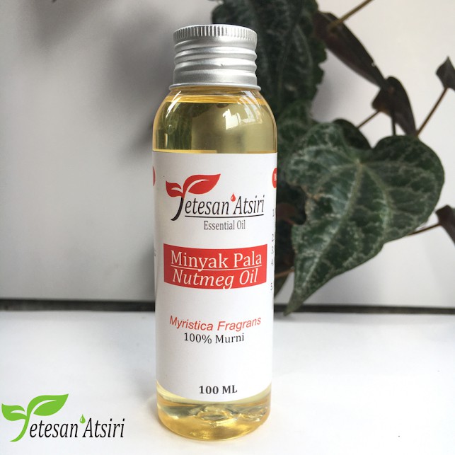 100ml minyak atsiri pala minyak pala murni 100% nutmeg oil nutmeg essential oil aromaterapi