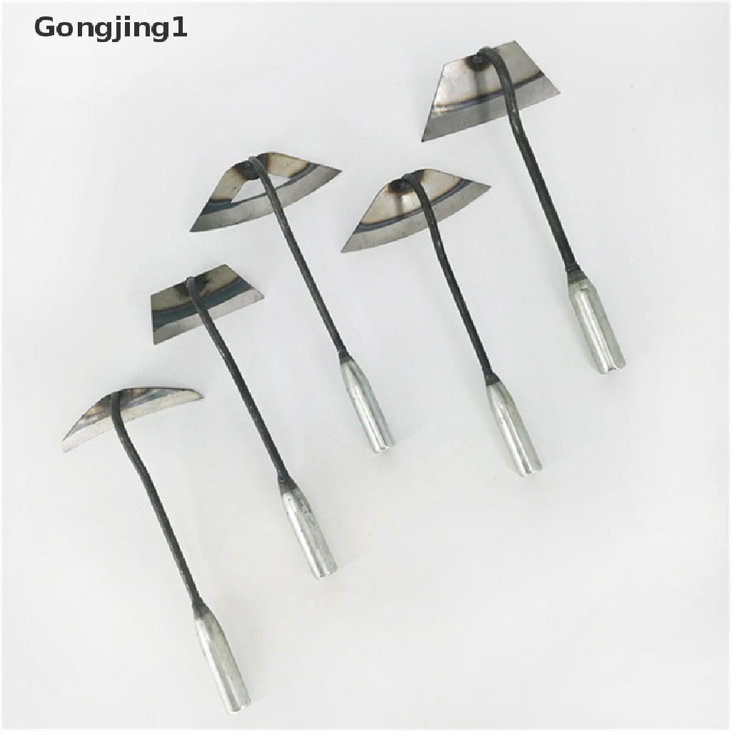 Gongjing1 1 Pc Garu Penanaman Sayuran Bahan Stainless steel Untuk Berkebun