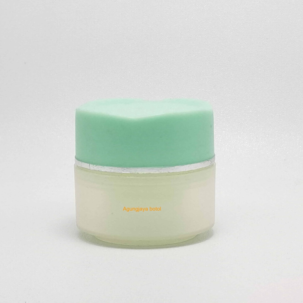 Pot Cream 15 Gr Bunga / Pot Plastik / Pot Cream Plastik / Pot Krim Wajah / Pot Salep / Pot 15 Gr
