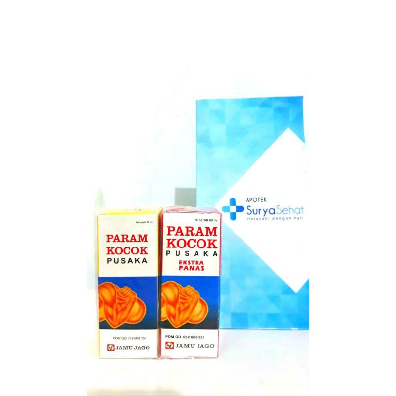 Param Kocok Pusaka 60ml atau Param Kocok Pusaka Ekstra Panas 60ml Jamu Jago