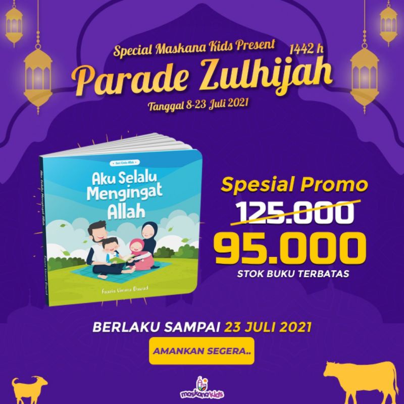 

Sale. Buku Aku Selalu Mengingat Allah